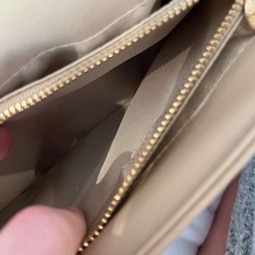 Valentino Orlandi Tan Quilted Chain Bag - Picture 7 of 8